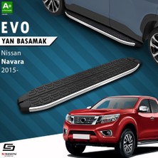 S-Dizayn Nissan Navara 3 Evo Krom Yan Basamak 203 Cm 2015 Üzeri A+ Kalite