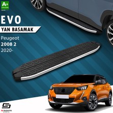 S-Dizayn Peugeot 2008 2 Evo Krom Yan Basamak 183 Cm 2020 Üzeri A+ Kalite