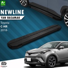 S-Dizayn Toyota C-HR NewLine Siyah Yan Basamak 173 Cm 2016-2023 A+ Kalite