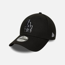 New Era La Dodgers Pop Outline 9forty Unisex Siyah Şapka - 60471464