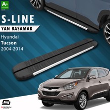 S-Dizayn Hyundai Tucson 2 S-Line Aluminyum Yan Basamak 173 Cm 2004-2014 A+ Kalite