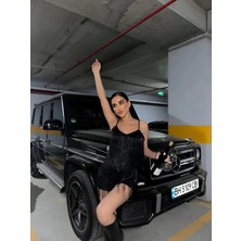 Havens Toula Payet Saçaklı Tulum Elbise