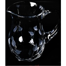 Yaprak Dekor Küçük Rakı Sürahisi Paşabahçe