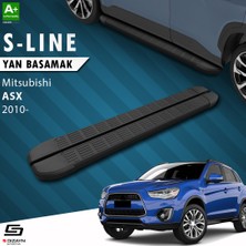 S-Dizayn Mitsubishi ASX S-Line Siyah Yan Basamak 183 Cm 2010 Üzeri A+ Kalite