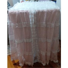 Pembe Çamaşır Makinesi Koruyucu Örtüsü, Şık ve Koruyucu Tasarım