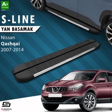 S-Dizayn Nissan Qashqai S-Line Krom Yan Basamak 173 Cm 2007-2014 A+ Kalite