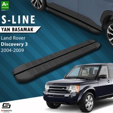 S-Dizayn Land Rover Discovery 3 S-Line Siyah Yan Basamak 193 Cm 2004-2009 A+ Kalite