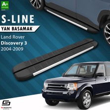 S-Dizayn Land Rover Discovery 3 S-Line Aluminyum Yan Basamak 193 Cm 2004-2009 A+ Kalite