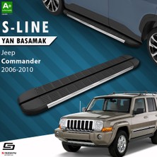 S-Dizayn Jeep Commander S-Line Krom Yan Basamak 173 Cm 2006-2010 A+ Kalite
