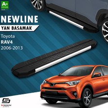 S-Dizayn Toyota Rav 4 3 NewLine Krom Yan Basamak 163 Cm 2006-2013 A+ Kalite