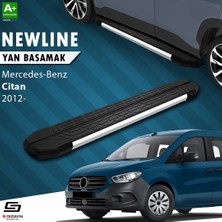 S-Dizayn Mercedes Citan NewLine Krom Yan Basamak 193 Cm 2012-2021 A+ Kalite