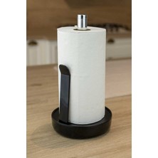 Şık Siyah Tezgah Üstü Kağıt Havluluk, Modern ve Kullanışlı Tasarım