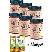 Kms Home Gürsoy Terre Glutensiz Kakaolu Fındık Ezmesi %35 Fındıklı 350 gr x 6 Adet Cam Kavanoz