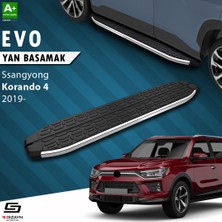 S-Dizayn Ssangyong Korando Evo Krom Yan Basamak 183 Cm 2019 Üzeri A+ Kalite