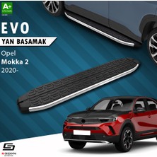 S-Dizayn Opel Mokka 2 Evo Krom Yan Basamak 173 Cm 2020 Üzeri A+ Kalite