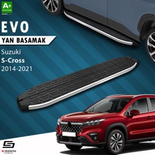 S-Dizayn Suzuki SX4 2 S-Cross Evo Krom Yan Basamak 173 Cm 2014-2021 A+ Kalite