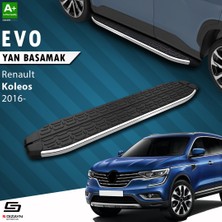 S-Dizayn Renault Koleos 2 Evo Krom Yan Basamak 163 Cm 2016 Üzeri A+ Kalite