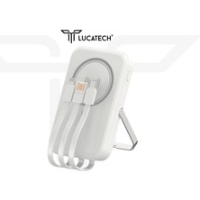 Lucatech iPhone 14 Pro / 14 Pro Max / 15 Pro / 15 Pro Max Uyumlu 13.000 Mah 25W Magsafe Powerbank