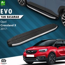 S-Dizayn Opel Crossland X Evo Krom Yan Basamak 173 Cm 2017 Üzeri A+ Kalite