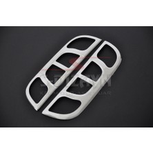 S-Dizayn Peugeot Bipper Krom Stop Çerçevesi 2 Prç 2007-2017