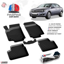 S-Dizayn Opel Astra H SD 4D Havuzlu Paspas 2004 ve Üzeri A+Kalite