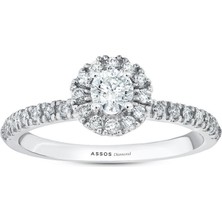 Assos Pırlanta 0.50 Karat Pırlanta Tektaş Yüzük