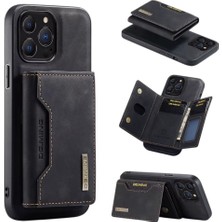 Kılıf House Iphone Uyumlu Hakiki Deri Ming Mıknatıslı Magsafe Kartlıklı Cüzdanlı Kılıf