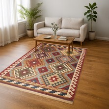 Evidea Soft Kökez Halı - Renkli - 120X180 cm