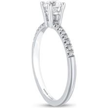 Assos Pırlanta 0.39 Karat Pırlanta Tektaş Yüzük