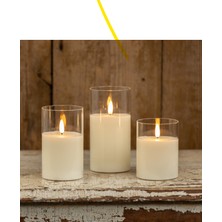 Cata Prag 3'lü Mum Set (PİL DAHİL)