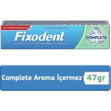 Fixodent Diş Protez Yapıştırıcı Krem Nane Aromalı 47 gr Güçlü Tutuş ve Konfor Sağlar