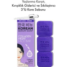 Green Label 3'lü  Kore Kolajen Gece Sabunu Kore Sabunu