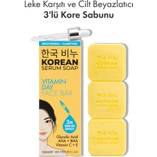 Green Label 3'lü Kore Sabun Vitamin C & E Aha, Bha ve Glikolik Asit