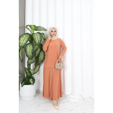 Eteği Piliseli Sade Tunik Takım