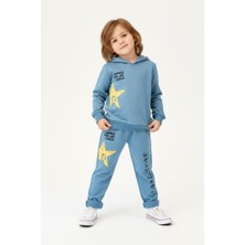 MiaBaby Cool Star Baskılı 2 Li Takım
