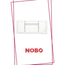 NOBO Front Konvektör Isıtıcı 1250 W | LED Göstergeli, IP24, Haftalık Program, Çocuk Kilidi