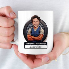 Hr Production Mesleklere Özel Hediyelik|kişiselleştirilebilir Oto Lastik Hediye Kupa Bardak