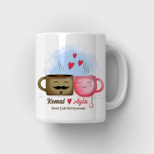 Hr Production Sevgileye-Arkadaşa Özel Hediyelik|kişiselleştirilebilir Hediye Kupa Bardak