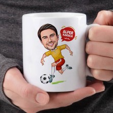 Hr Production Sevgileye-Arkadaşa Özel Hediyelik|kişiselleştirilebilir Karikatür Hediye Kupa Bardak