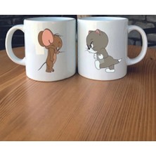 Hr Production Sevgililer Gününe Özel| Kişiselleştirilebilir 14 Şubat Hediye Çift Kupa Bardak Seti