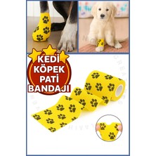 Octacare Kendinden Yapışkanlı Kedi & Köpek Pati Bandajı – Ayak Koruyucu Ayakkabısı 7,5 cm x 4,5 Metre   Renk