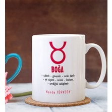 Hr Production Kişiye Özel| Kişiselleştirilebilir Boğa Burcu Hediye Kupa Bardak