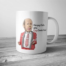 Hr Production Leyla Mecnun Ismail Abi Çayı Demle Tasarımlı Hediye Kupa Bardak