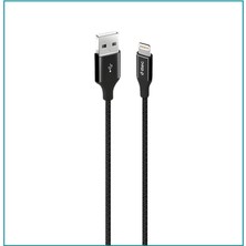 Ttec Alumicable Şarj Kablosu, Usb-A - Lightning, 1.2 M, Siyah