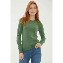 Fashion Friends Kadın Bisiklet Yaka Kazak