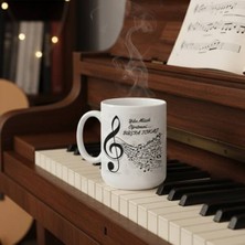 Hr Production Mesleklere Özel Hediyelik|kişiselleştirilebilir Müzik Öğretmeni Hediye Kupa Bardak