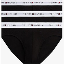 Tommy Hilfiger Erkek Siyah 3'lü Slip Paketi
