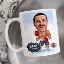 Hr Production Sevgileye-Arkadaşa Özel Hediyelik|kişiselleştirilebilir Karikatür Hediye Kupa Bardak