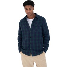 Hurley Axe Sherpa Flannel Erkek Yeşil Sweatshirt