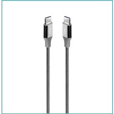 Ttec Alumicable Hızlı Şarj Kablosu, Usb-C-Lightning, 1.5 M, Uzay Grisi